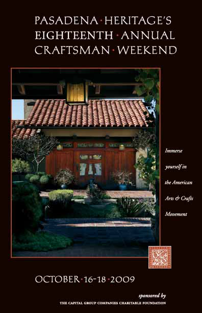 Pasadena Heritage's 18th Annual Craftsmen Weekend